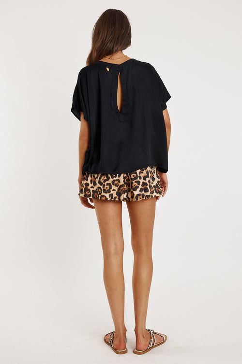 Rubyyaya Bienvenue T-Shirt Black