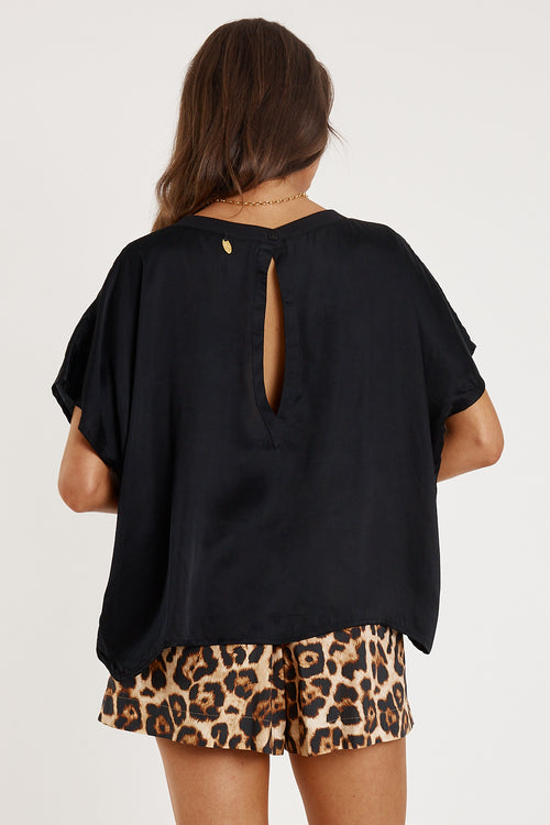 Rubyyaya Bienvenue T-Shirt Black