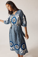 Rubyyaya Bimba Dress Denim