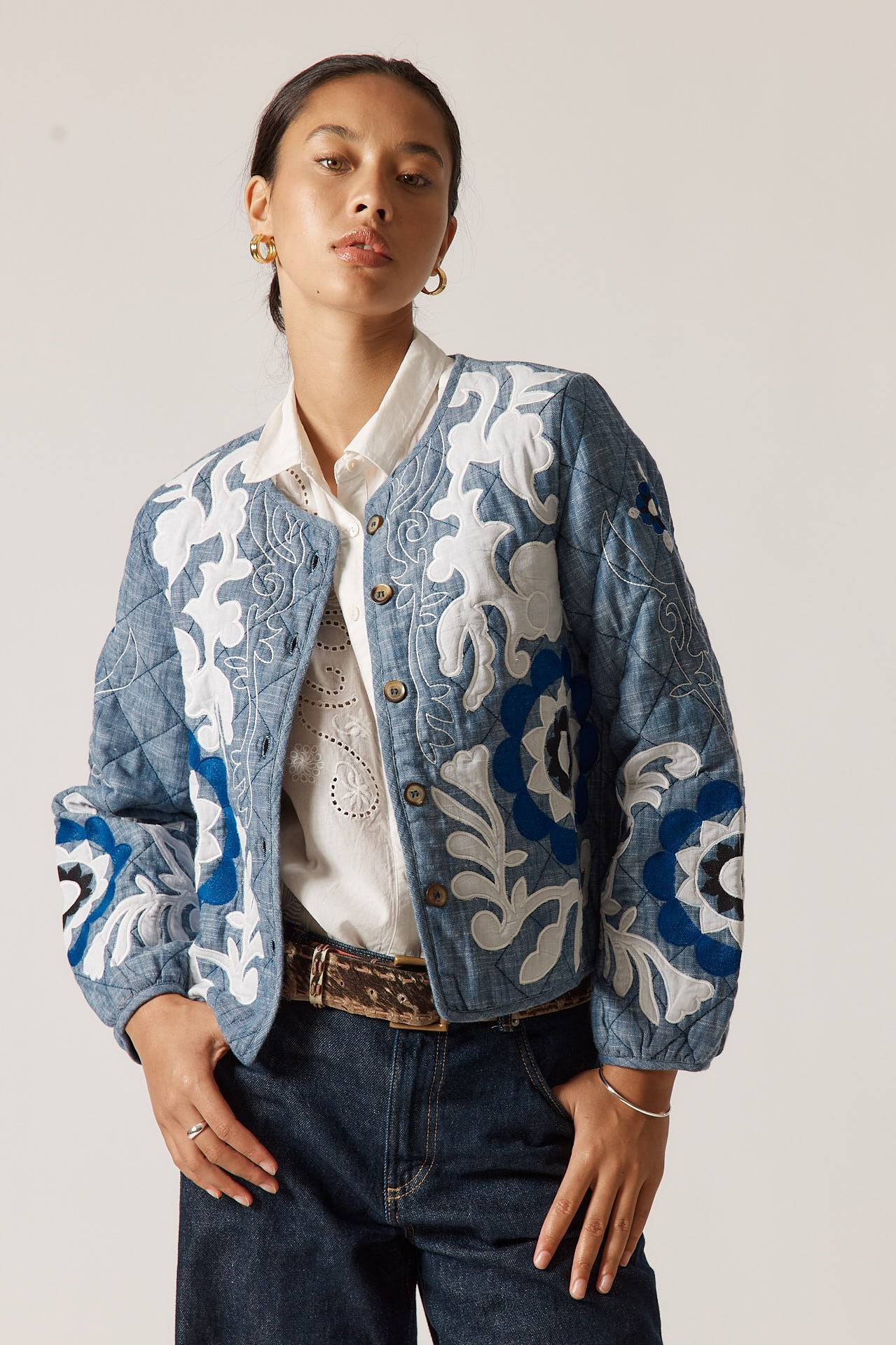 Rubyyaya Bimba Jacket Denim