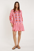 Rubyyaya Brittany Dress Coral