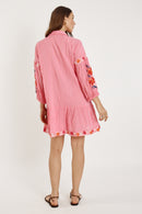 Rubyyaya Brittany Dress Coral