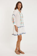 Rubyyaya Brittany Dress White