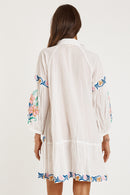 Rubyyaya Brittany Dress White