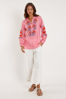 Rubyyaya Brittany Top Coral