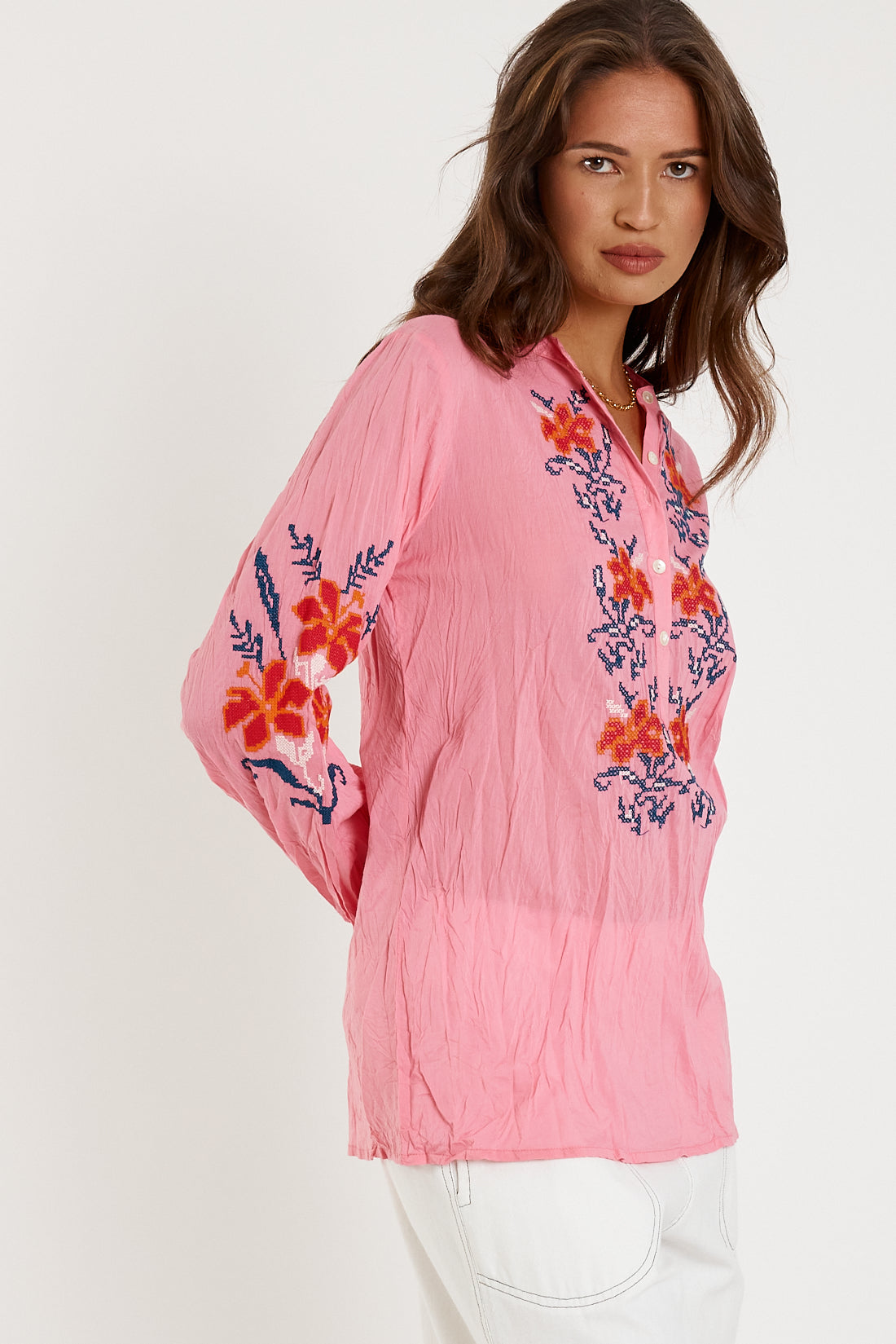 Rubyyaya Brittany Top Coral