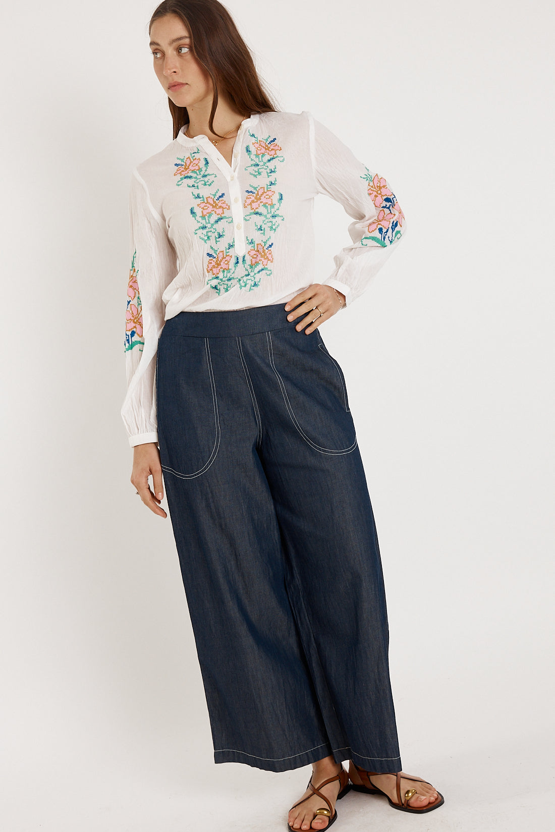 Rubyyaya Pula Pant Denim