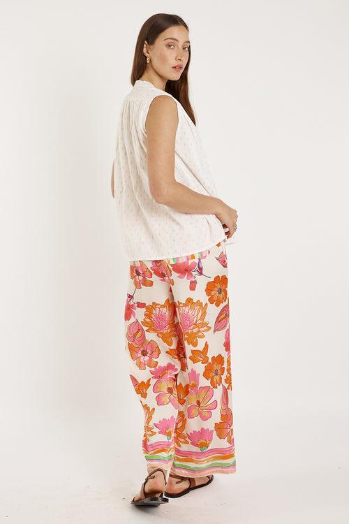 Rubyyaya Calvi Top White