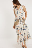 Rubyyaya Celine Maxi Print