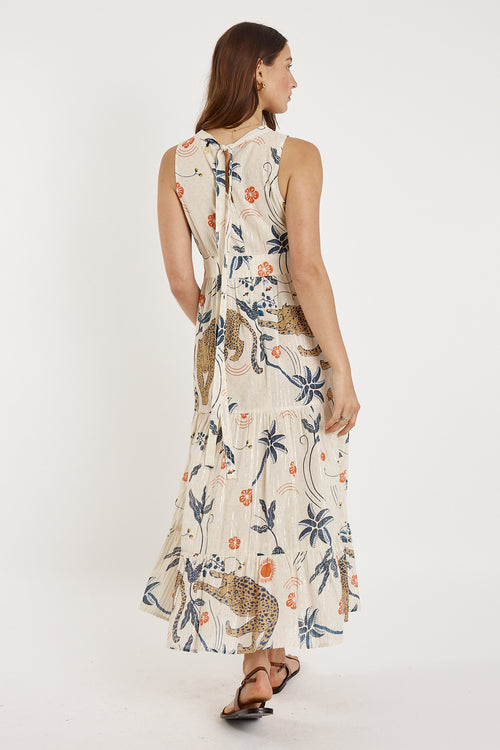 Rubyyaya Celine Maxi Print