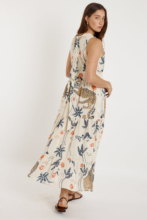 Rubyyaya Celine Maxi Print