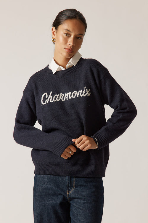 Rubyyaya Chamonix Sweater Navy