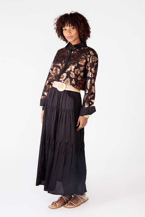 Rubyyaya Como Skirt Black