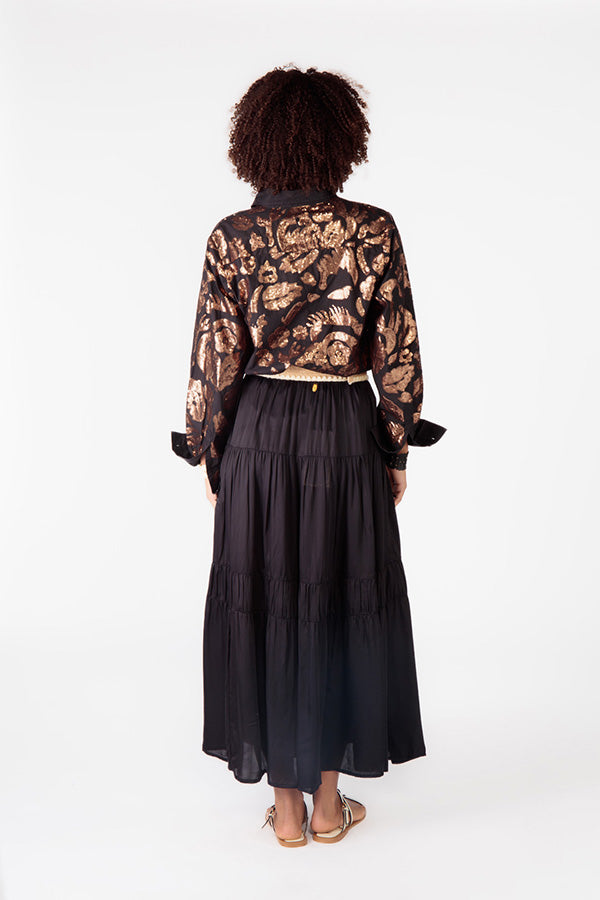 Rubyyaya Como Skirt Black