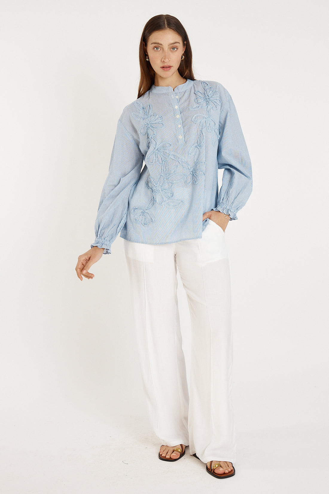 Rubyyaya Cornelli Shirt Stripe