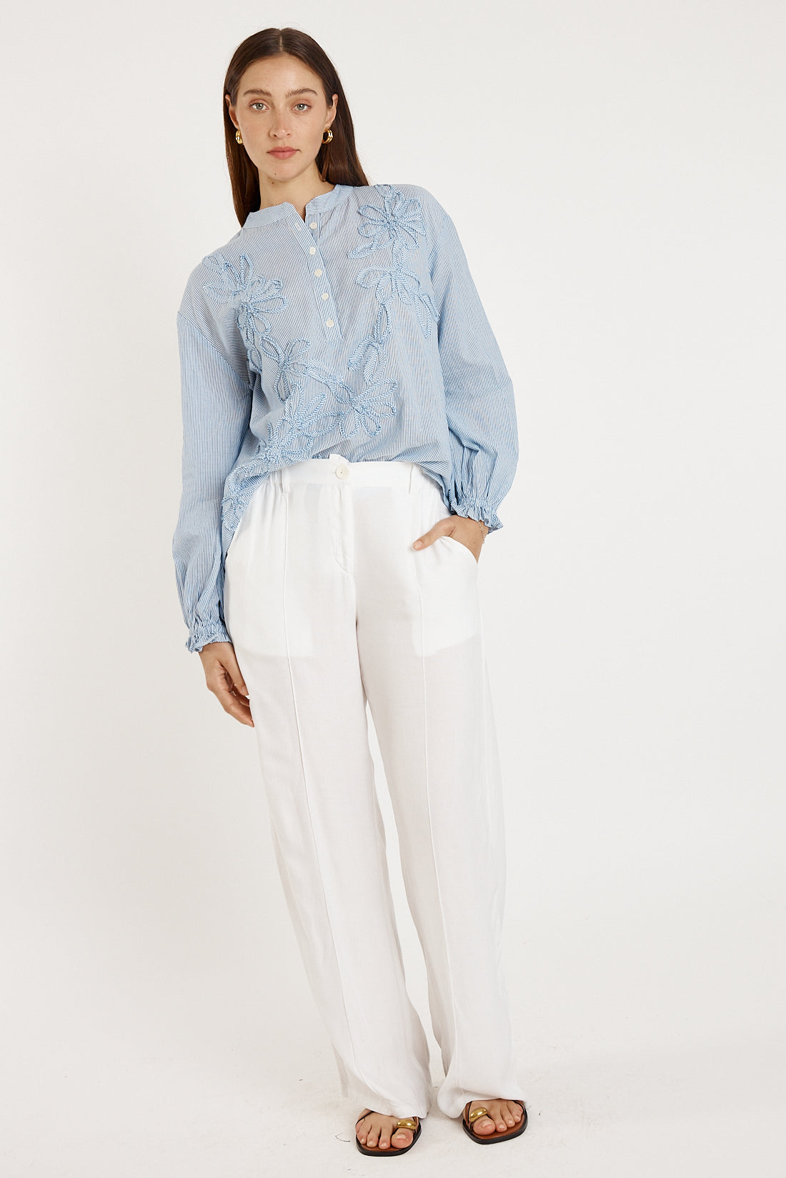 Rubyyaya Cornelli Shirt Stripe