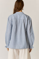 Rubyyaya Cornelli Shirt Stripe Blue