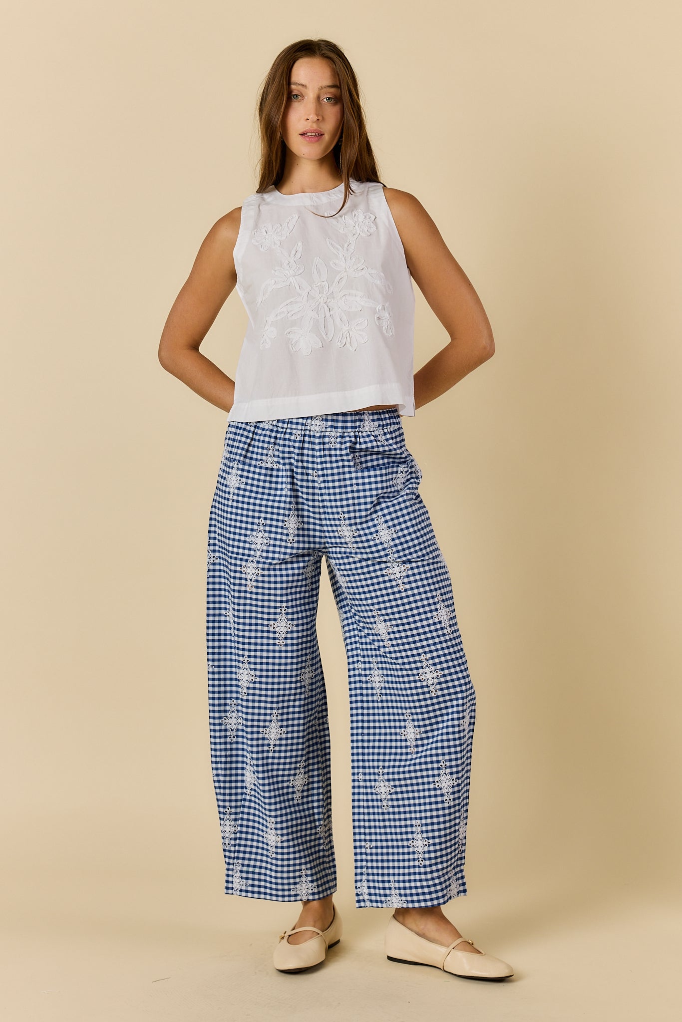 Rubyyaya Cornelli Top White