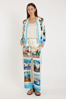 Rubyyaya Corsica Pant Print
