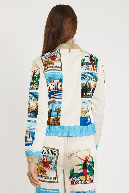 Rubyyaya Corsica Bomber Print
