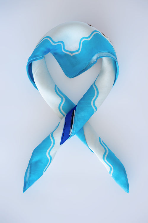 Rubyyaya Corsica Scarf Print