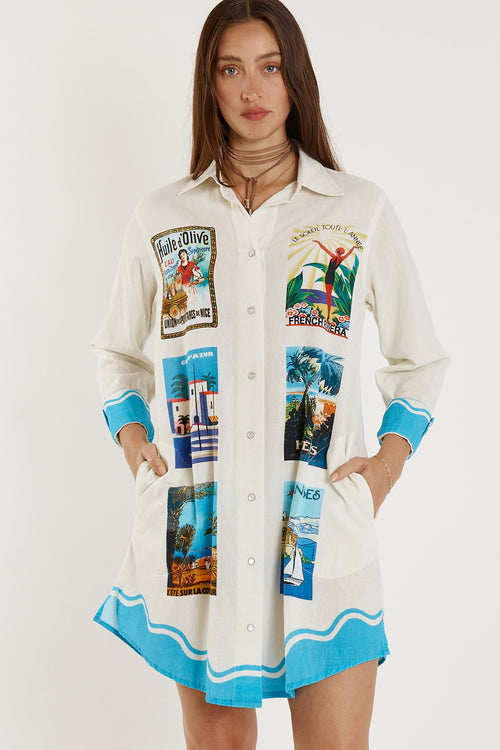 Rubyyaya Corsica Shirtmaker Print