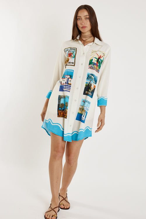 Rubyyaya Corsica Shirtmaker Print