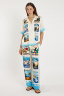 Rubyyaya Corsica Top Print