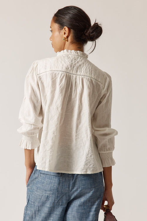 Rubyyaya Daybreak Shirt White