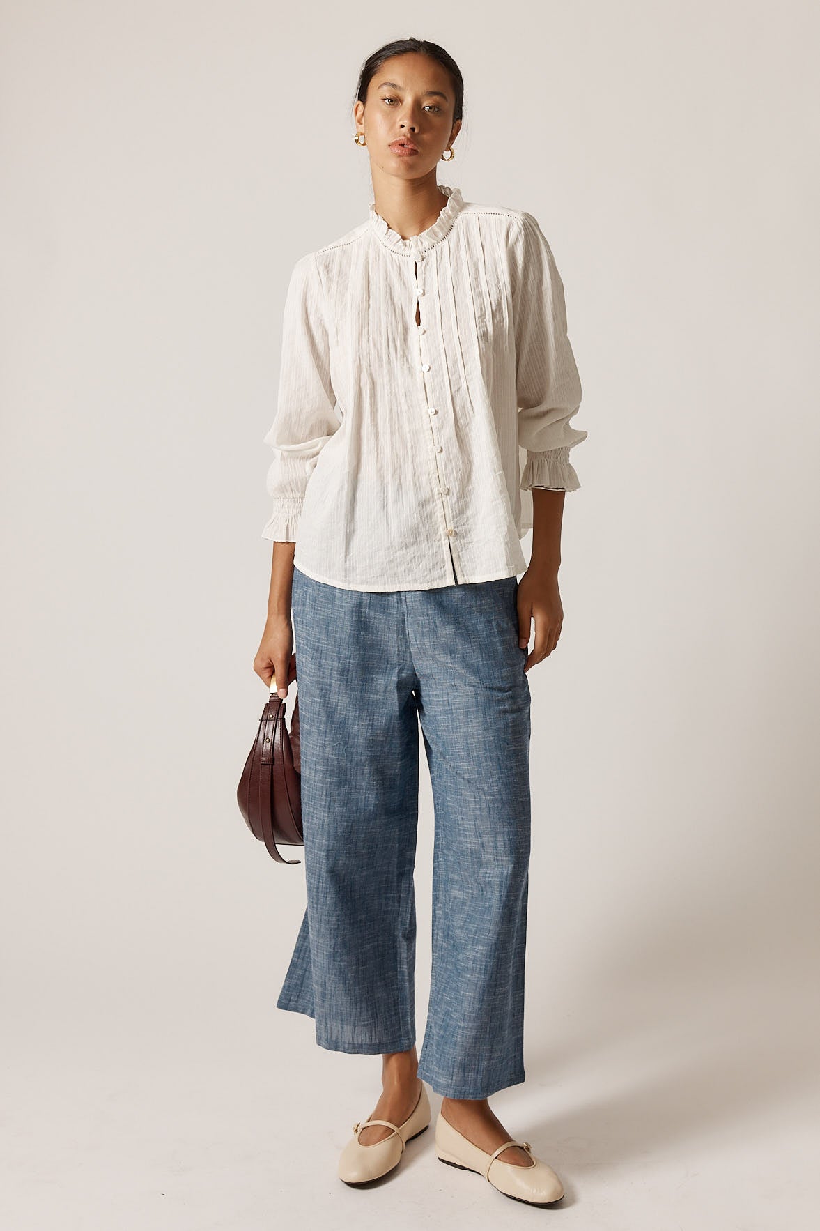 Rubyyaya Daybreak Shirt White
