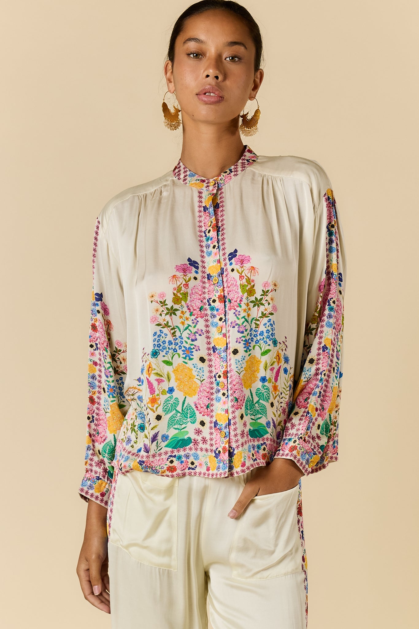 Rubyyaya Delicia Shirt Cream