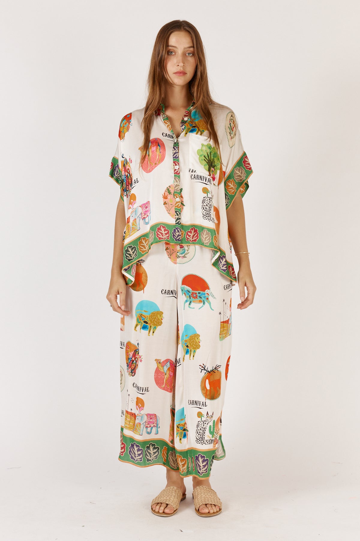 Rubyyaya Down Under Pant White