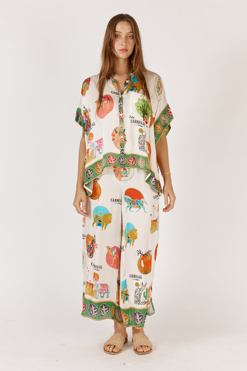Rubyyaya Down Under Pant White