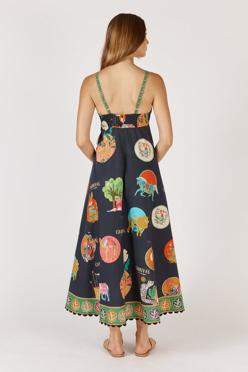 Rubyyaya Down Under Sundress Black