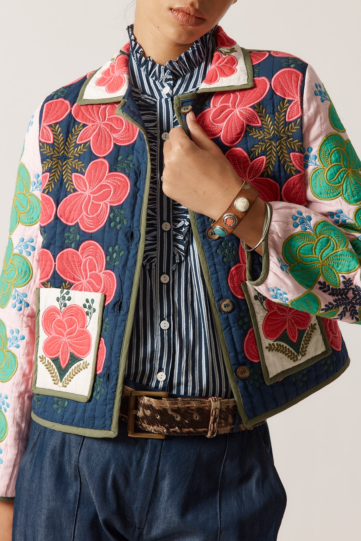 Rubyyaya Folklore Jacket Multi
