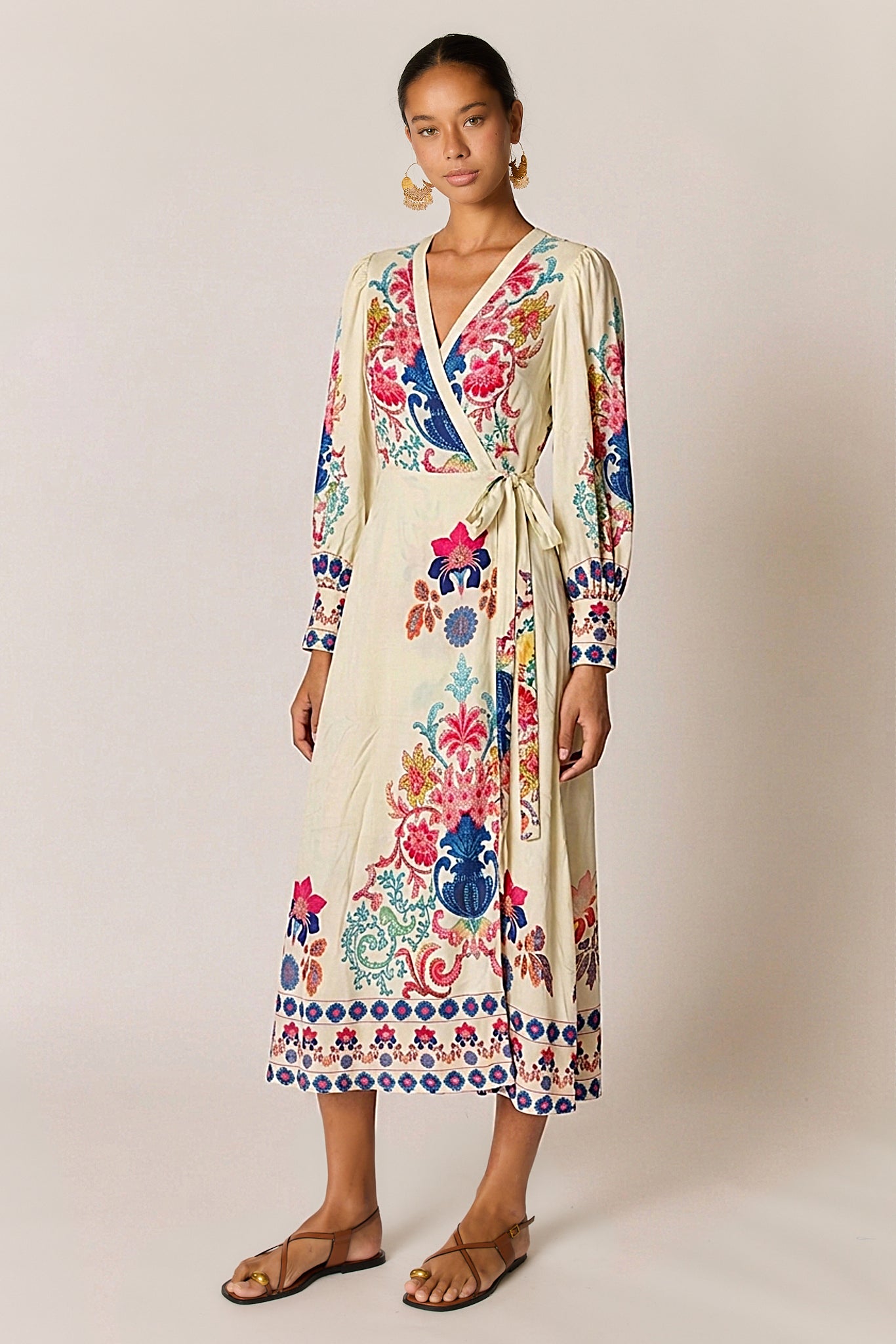 Rubyyaya Gazte Wrap Print