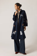 Rubyyaya Haute Dog Trench Navy