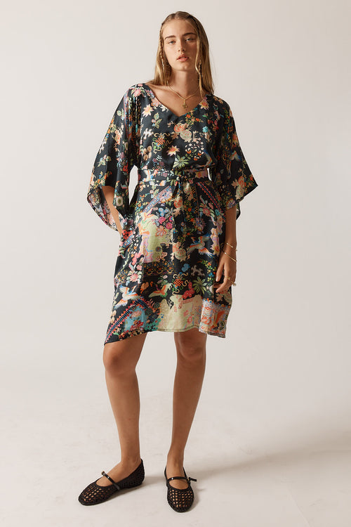 Rubyyaya Lala Dress Steel