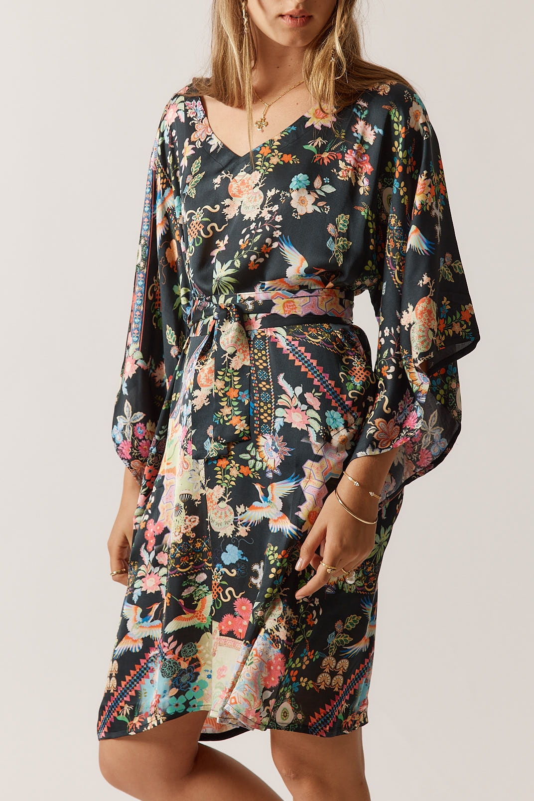 Rubyyaya Lala Dress Steel