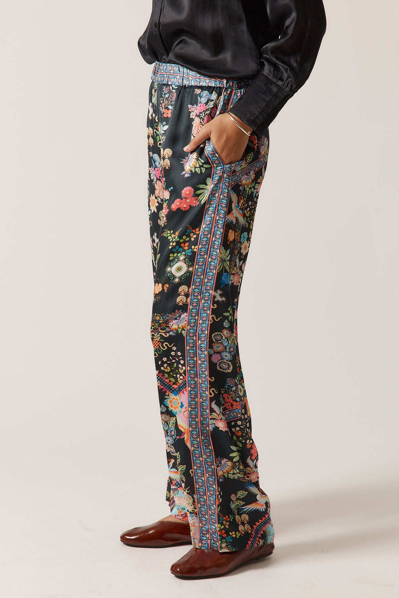 Rubyyaya Lala Pant Steel