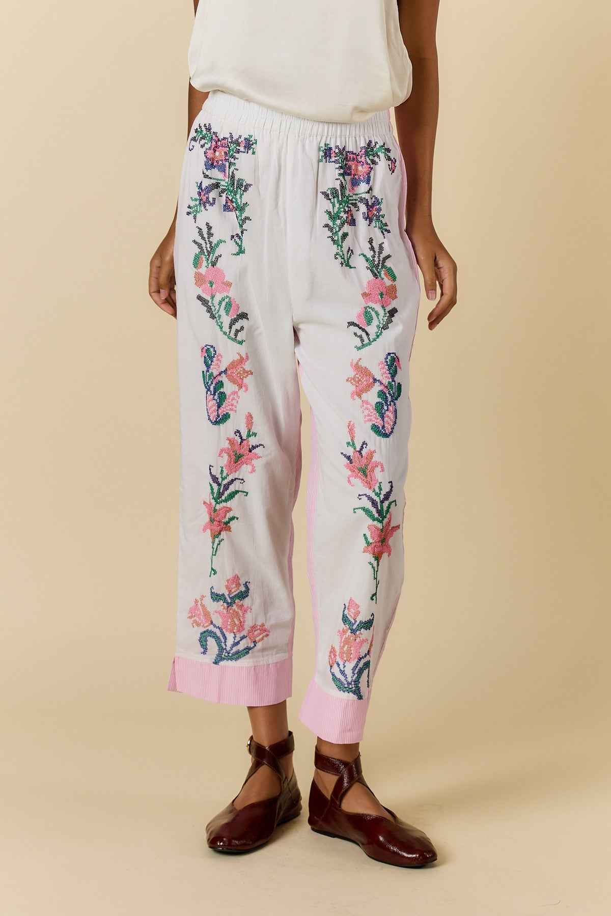 Rubyyaya Lara Pant Pink
