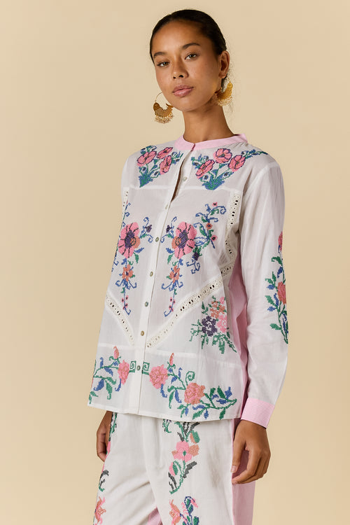 Rubyyaya Lara Shirt Pink