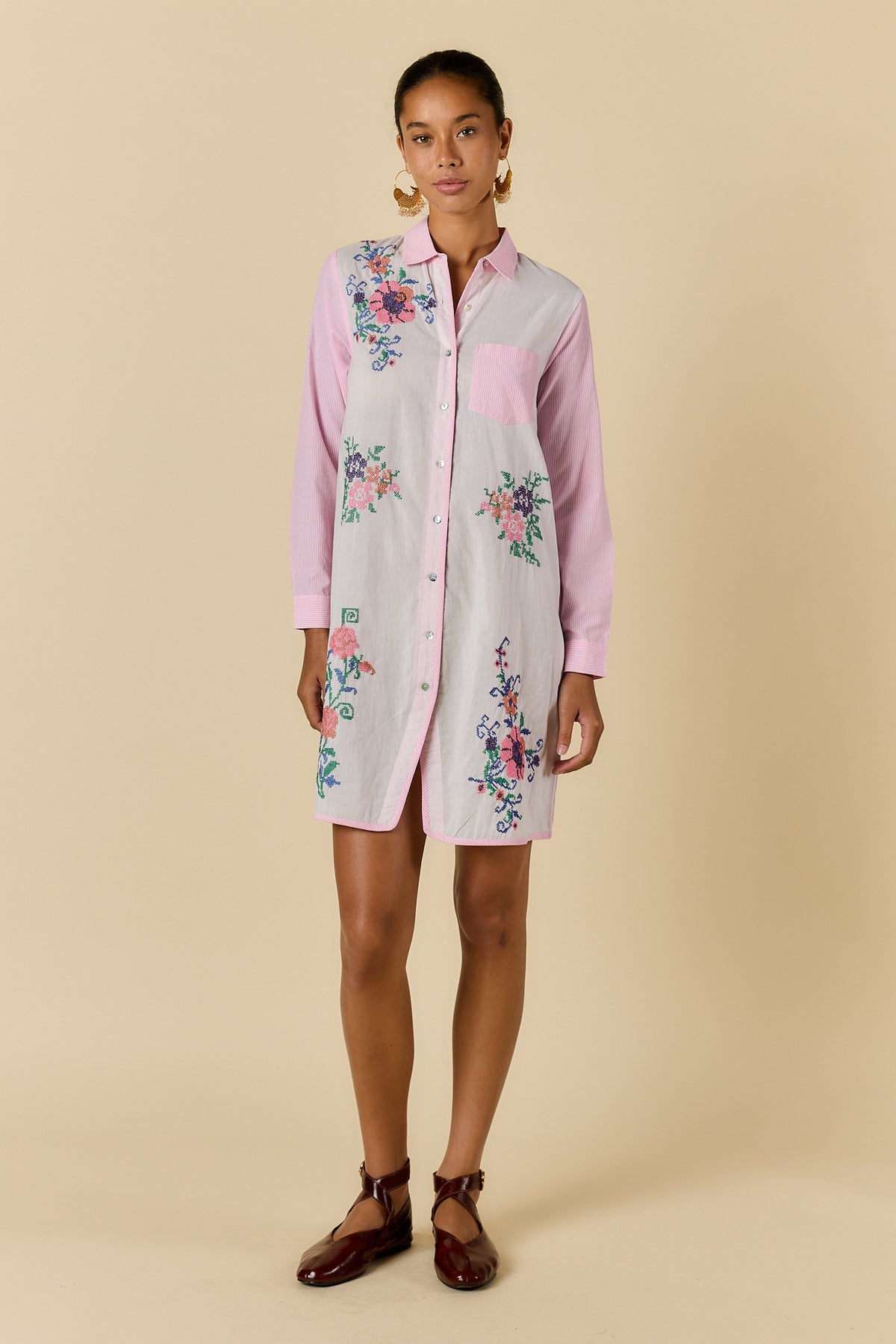 Rubyyaya Lara Shirtmaker Pink