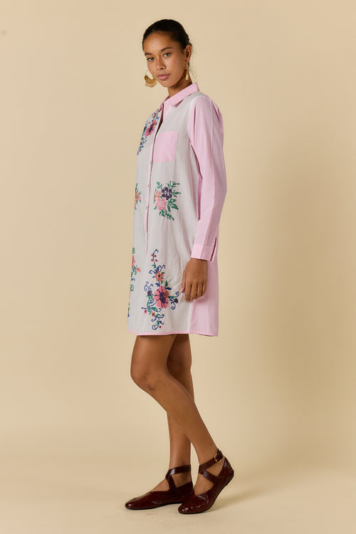 Rubyyaya Lara Shirtmaker Pink