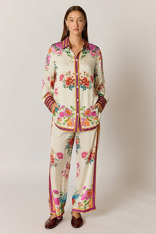 Rubyyaya Liberte Classic Shirt Cream