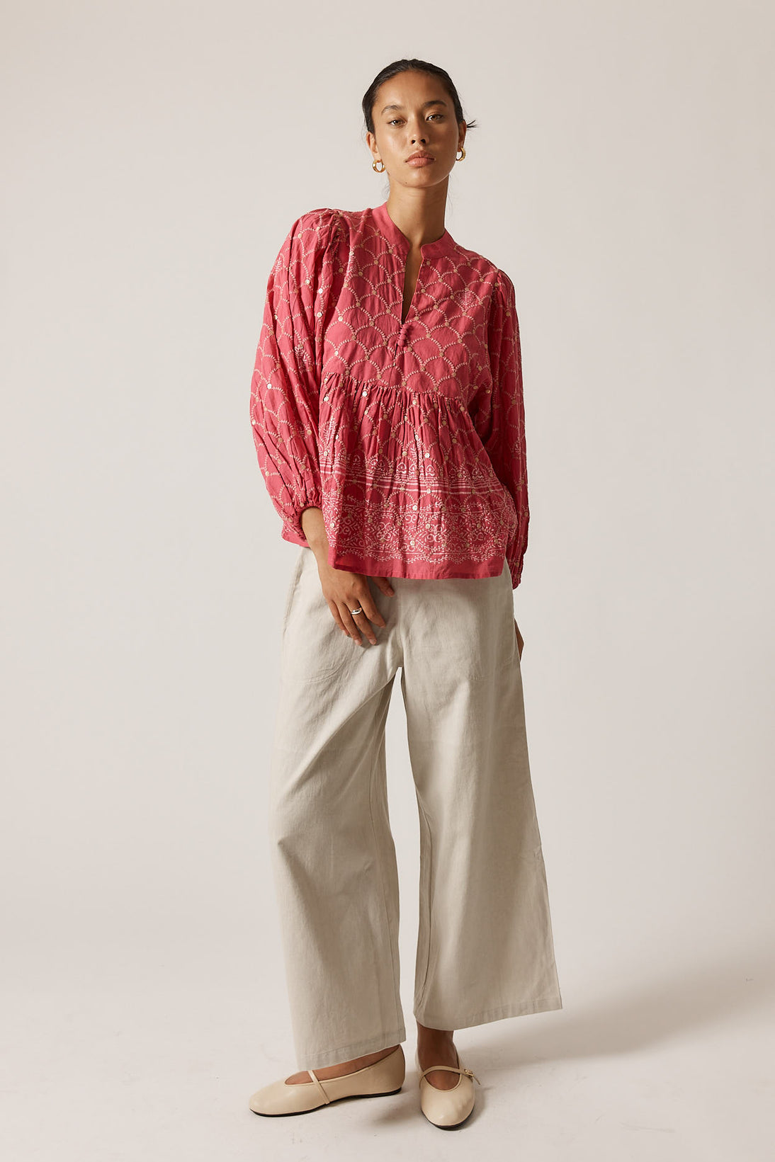 Rubyyaya Locket of Love Top Pink