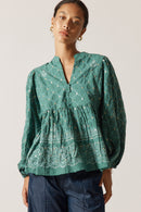 Rubyyaya Locket of Love Top Sage
