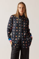 Rubyyaya Love Bloom Shirt Black