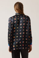 Rubyyaya Love Bloom Shirt Black