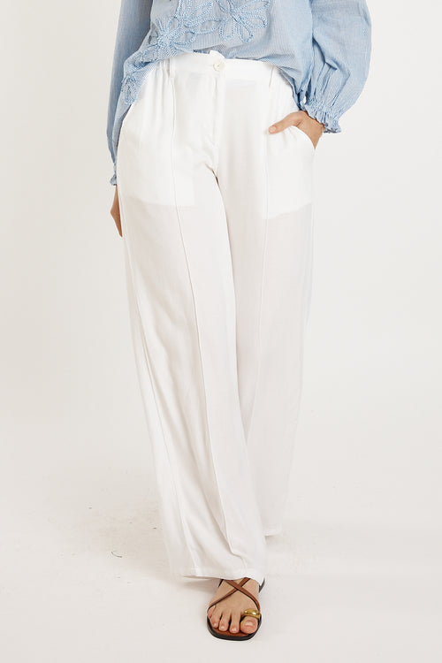 Rubyyaya Lucinda Pant White